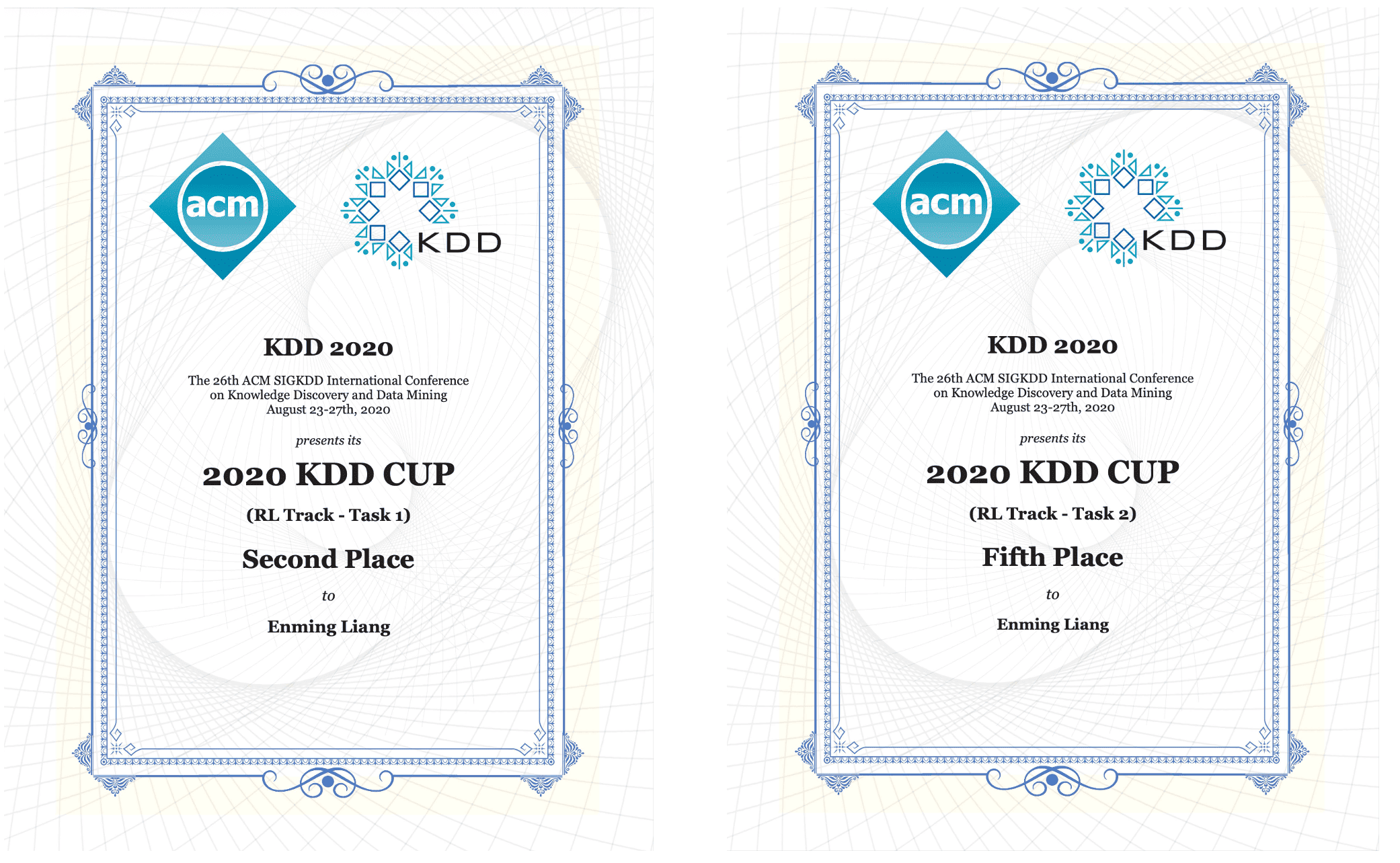 KDD Cup 2020